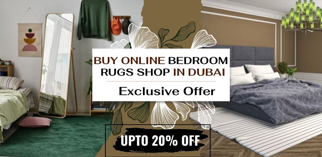 exclusive bedroom rugs at 20% off
